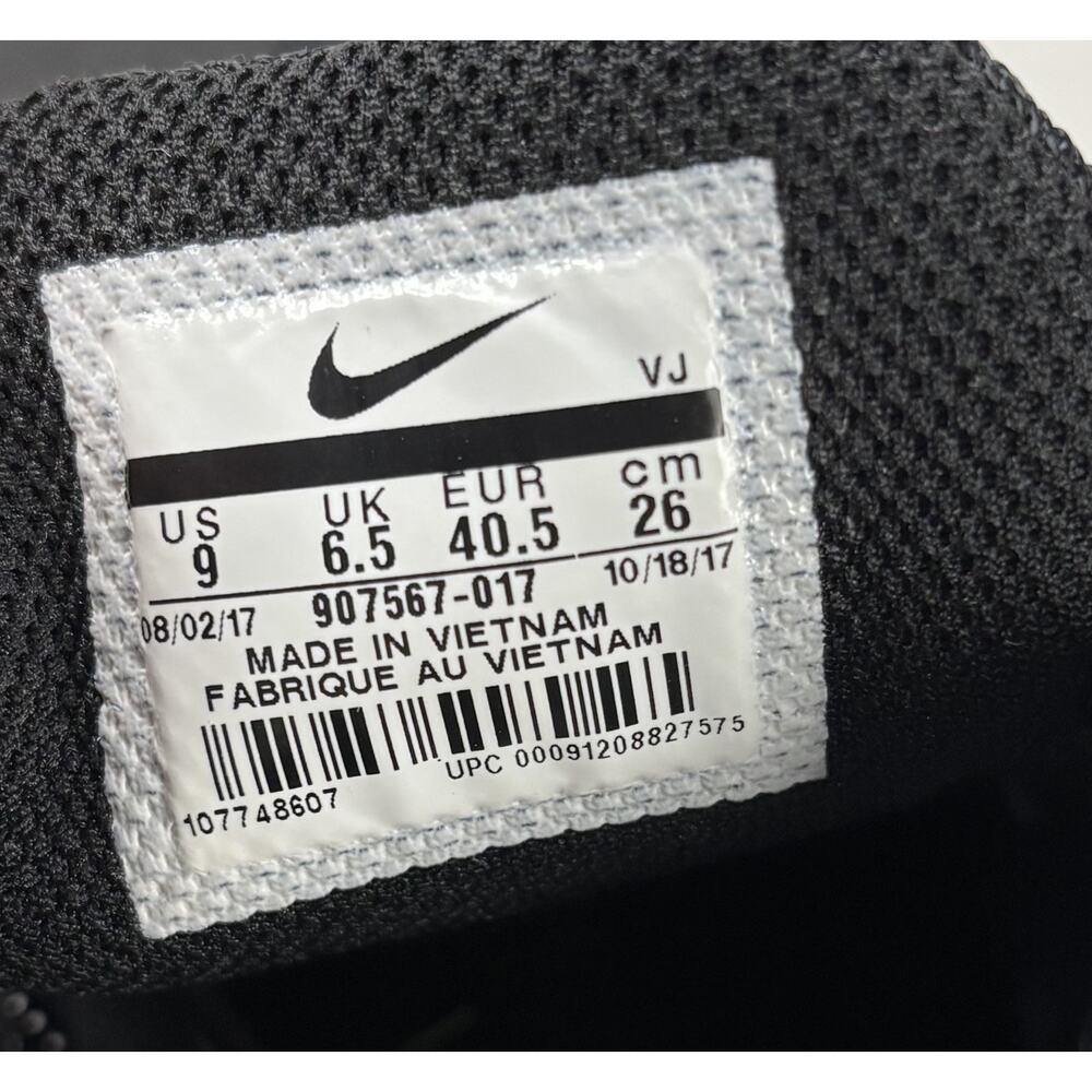 Nike Zoom Rival D 10 Black/White-Volt spikes 907567-017 Women's Size 9 Medium - Picture 13 of 13